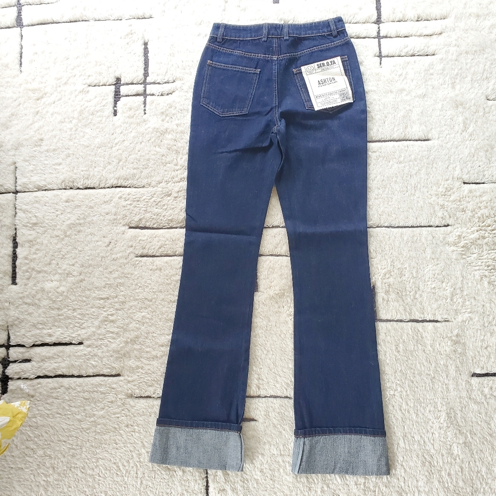 SER.O.YA Dark Blue Women Jeans - Picture 5 of 15